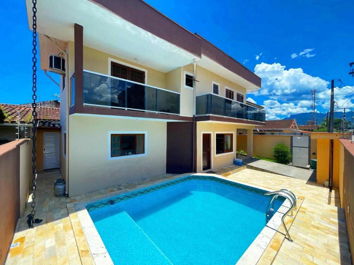 Villa Casa Centro com Piscina Ubatuba Esterno foto